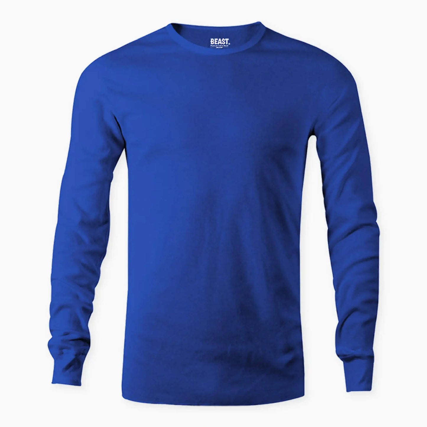 BEAST Carbon Blue Long Sleeve T-shirt - TWOBERRY