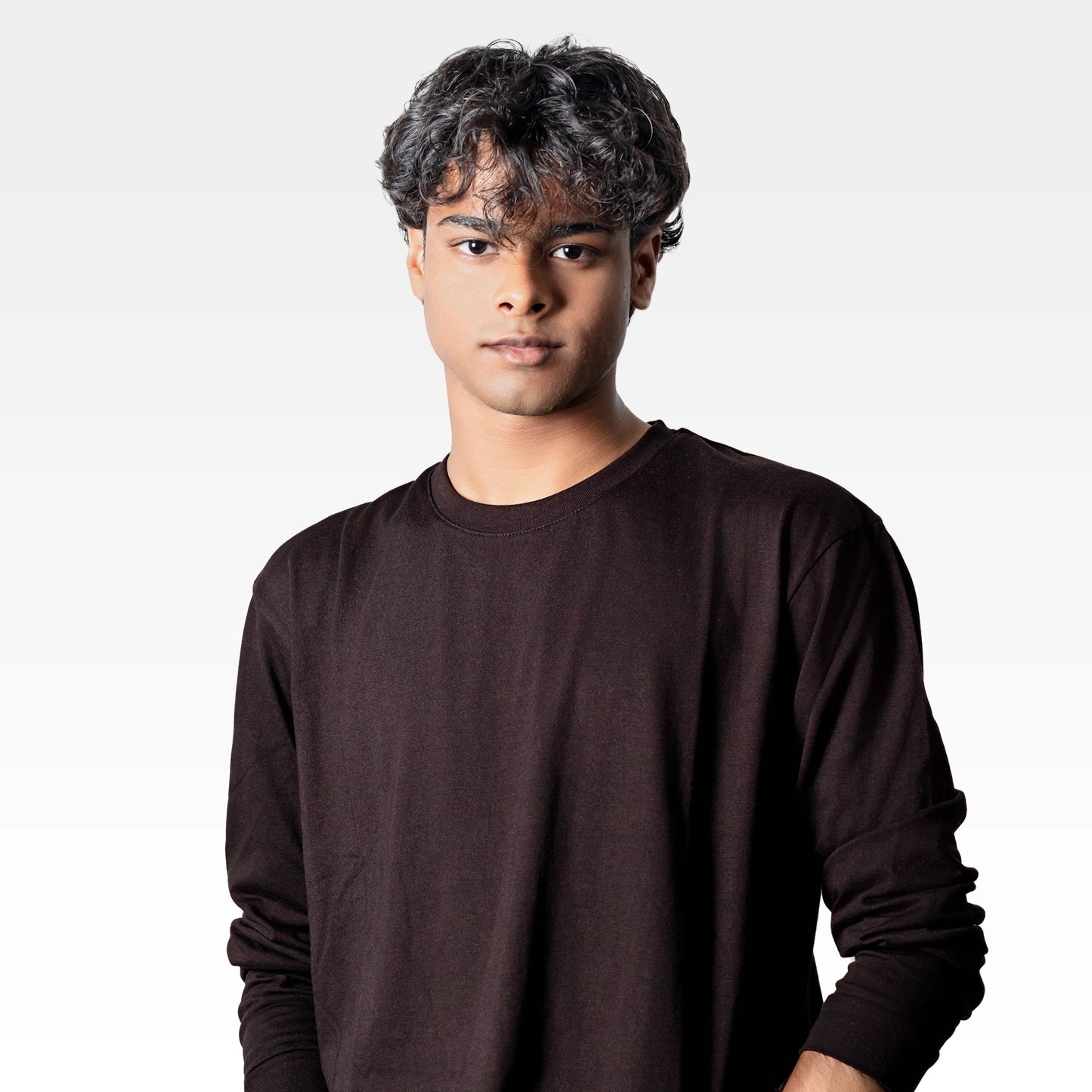 BEAST Brown Long Sleeve T-shirt - TWOBERRY