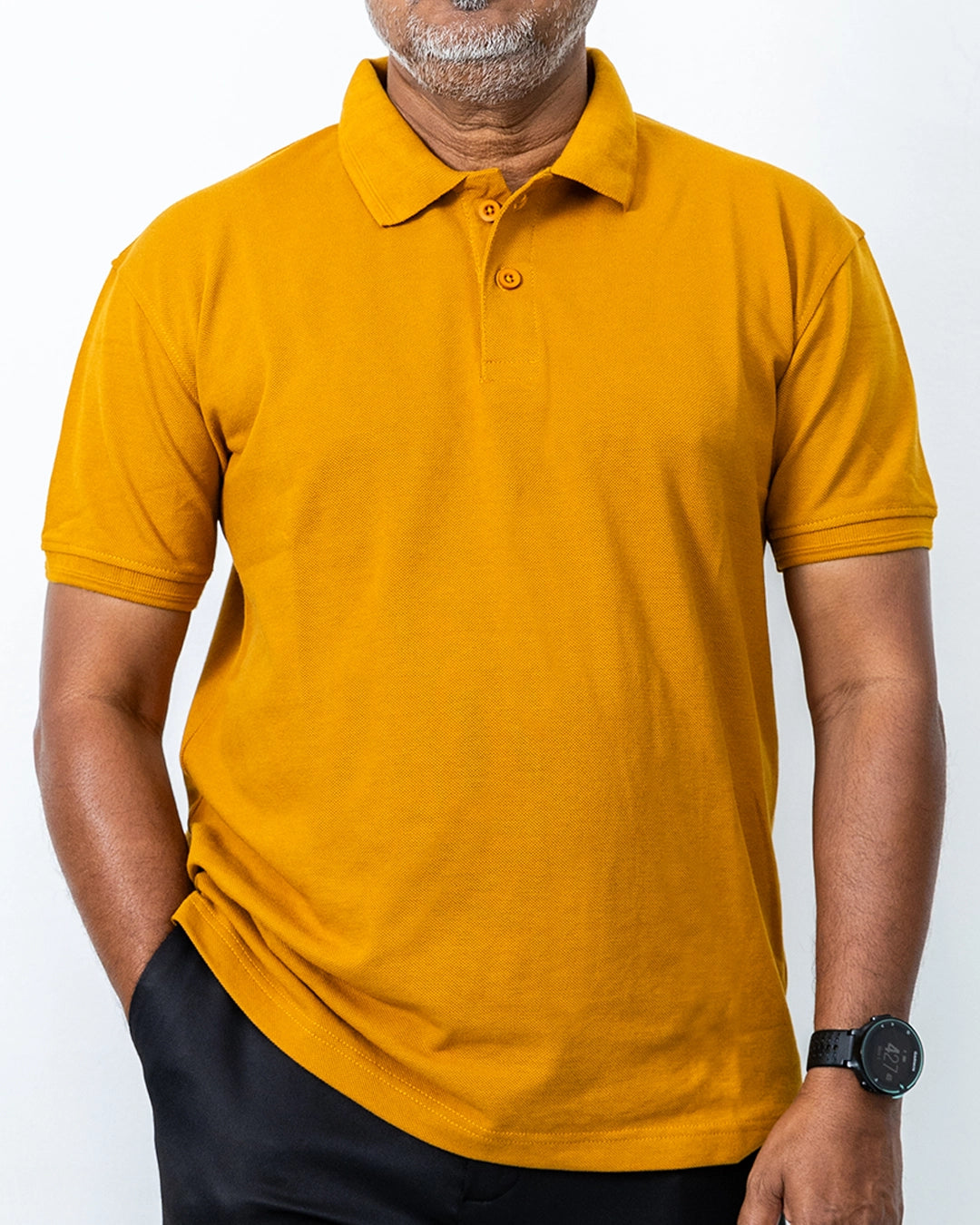 BEAST Mustard Polo T-shirt