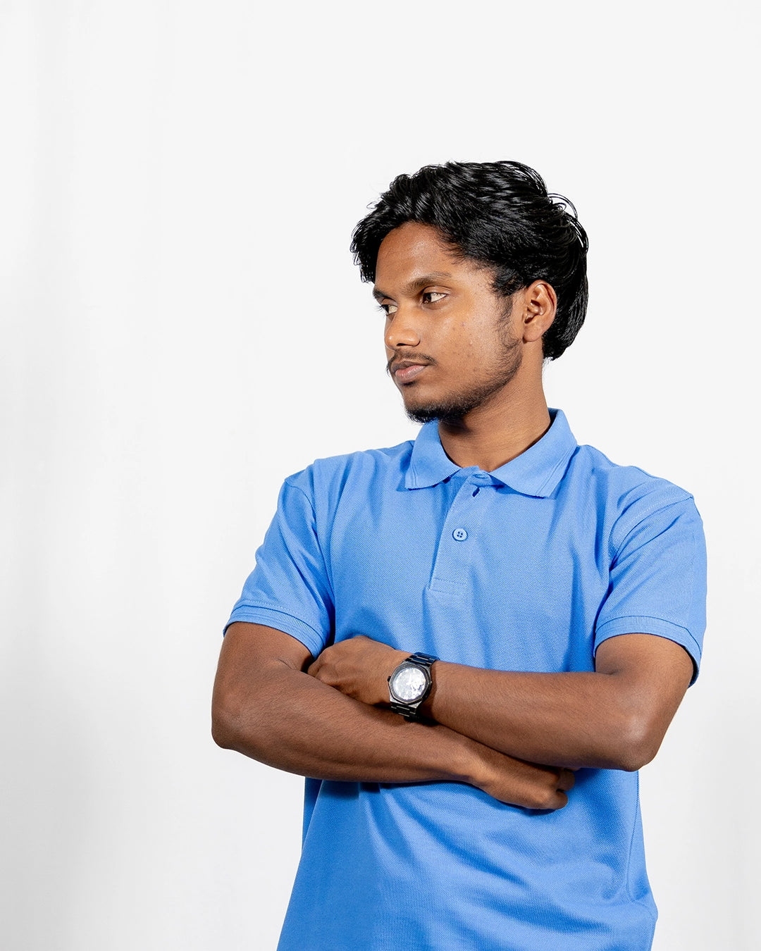 BEAST Sky Blue Polo T-shirt