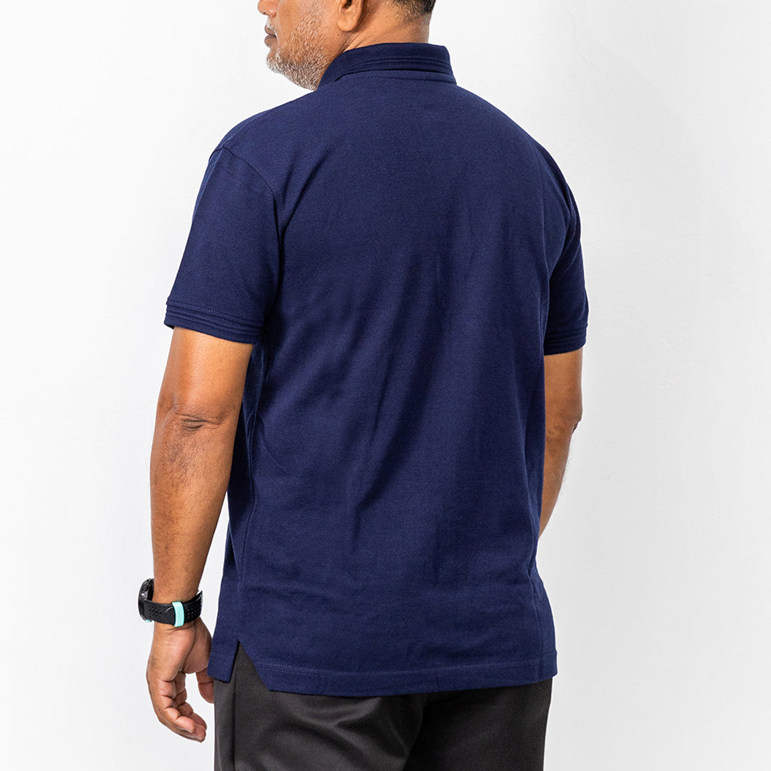 BEAST Navy Blue Polo T-shirt