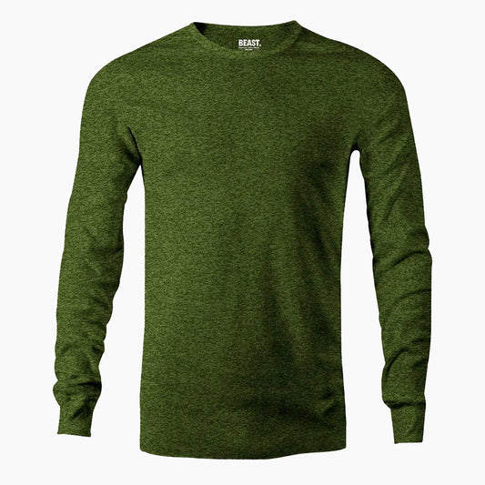 BEAST Amazon Green Long Sleeve T-shirt - TWOBERRY