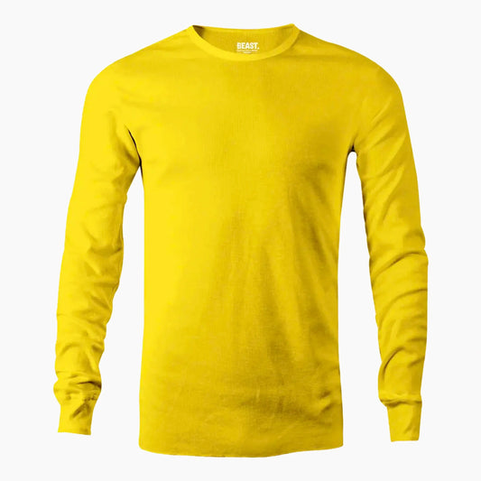 BEAST Bumblebee Yellow Long Sleeve T-shirt - TWOBERRY