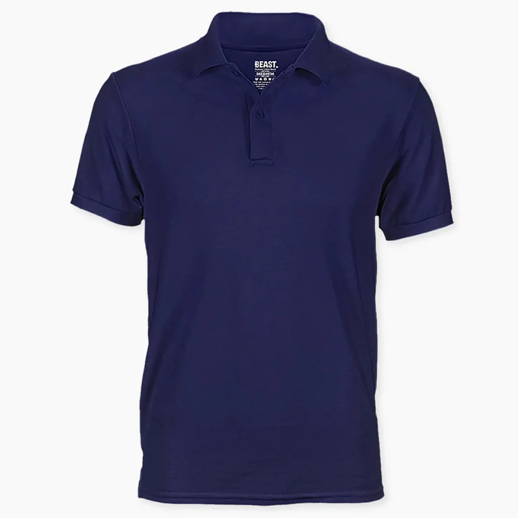 beast-navy-blue-polo-t-shirt