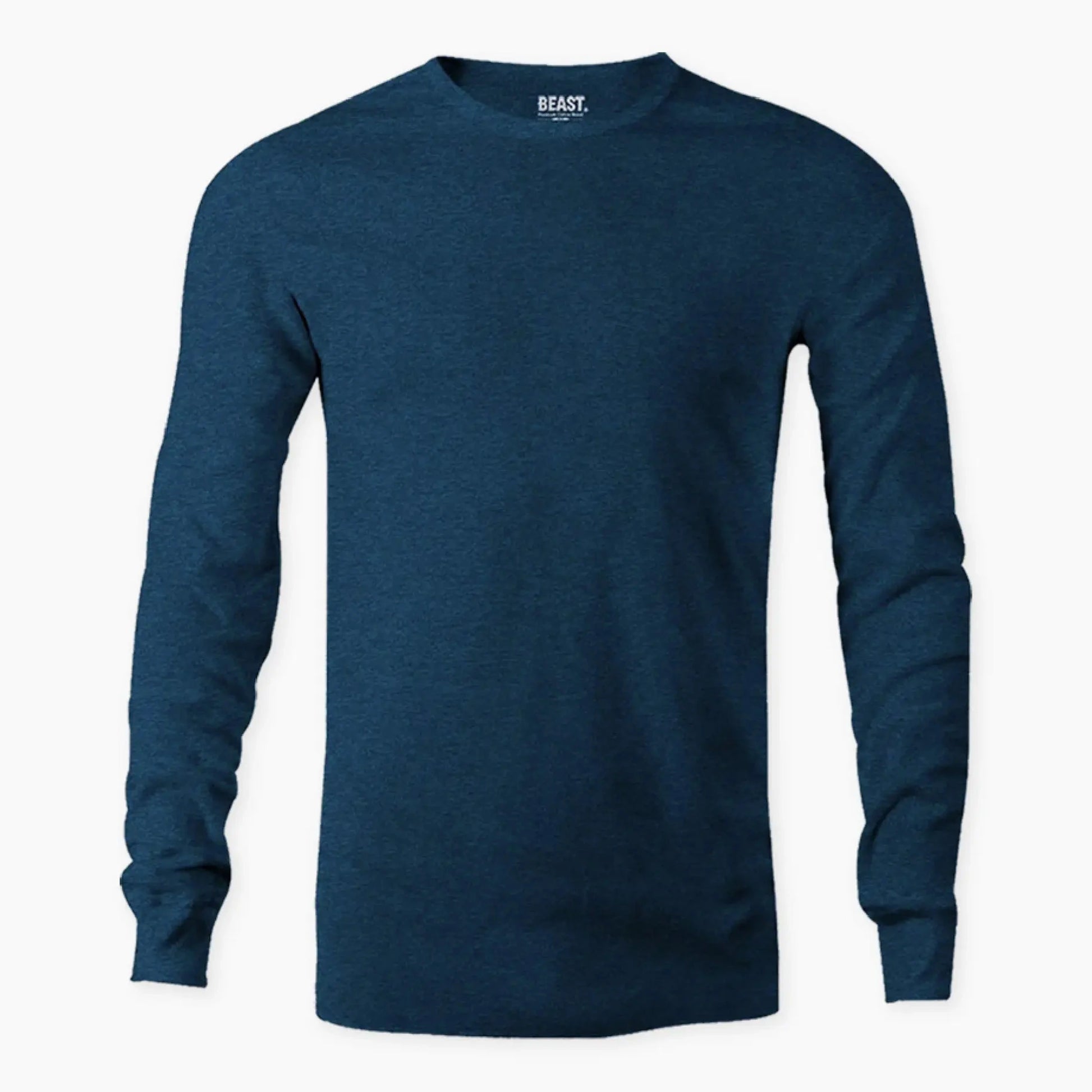 BEAST Sea Green Long Sleeve T-shirt - TWOBERRY