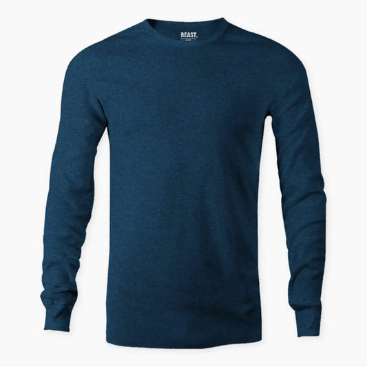 BEAST Sea Green Long Sleeve T-shirt - TWOBERRY