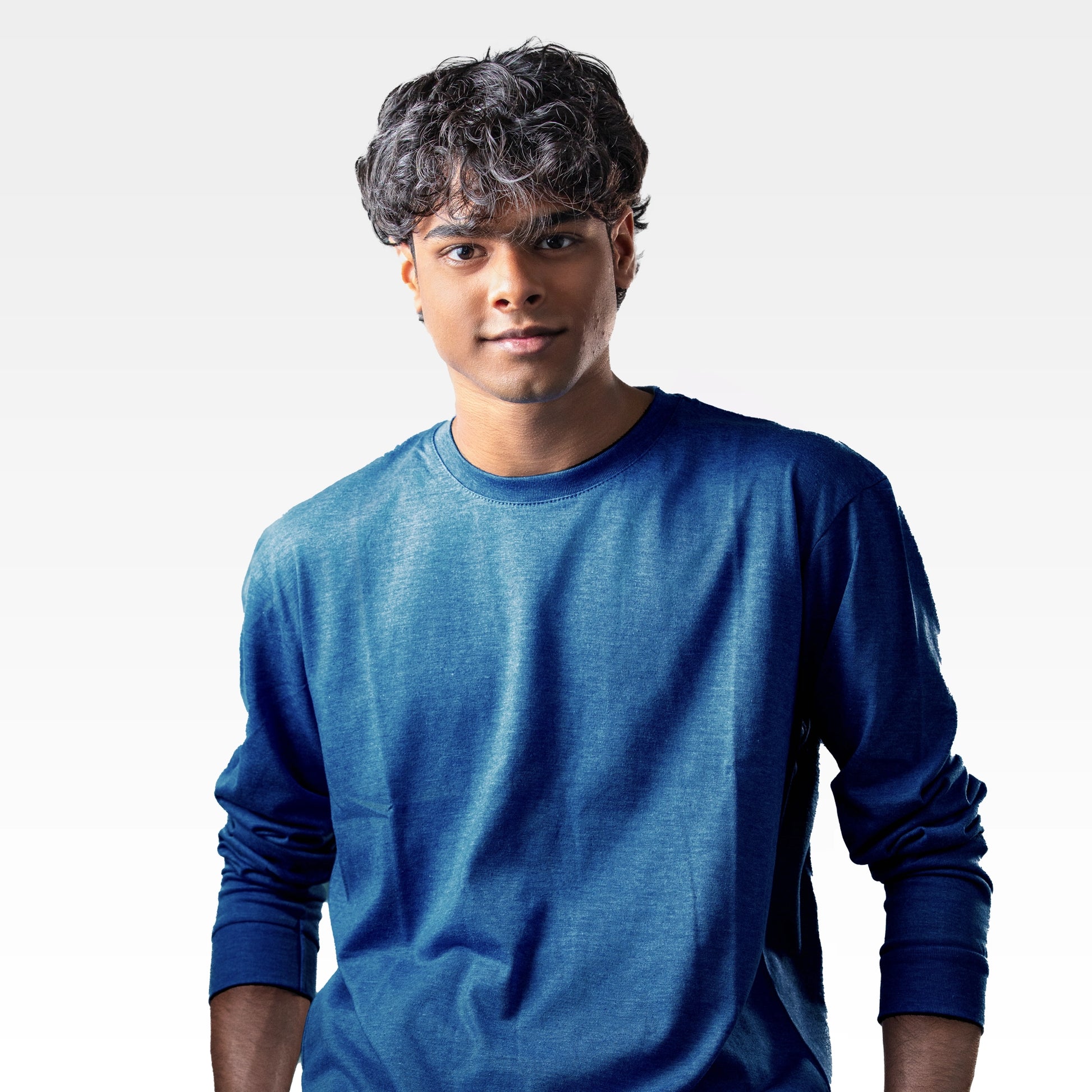 BEAST Sea Green Long Sleeve T-shirt - TWOBERRY