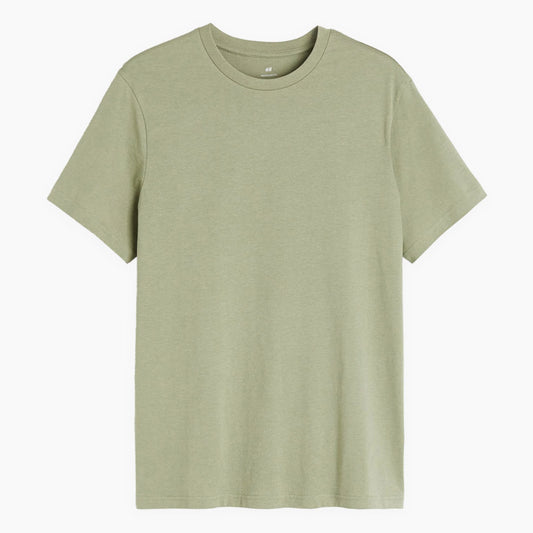 H&M Khaki T-shirt - TWOBERRY