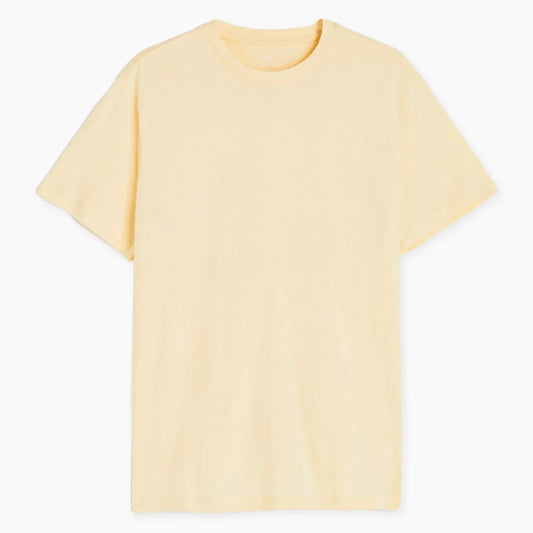 H&M Light Yellow T-shirt - TWOBERRY