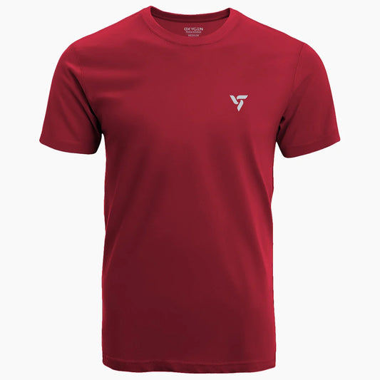 OXYGEN SPORTS Electric Red T-shirt - TWOBERRY