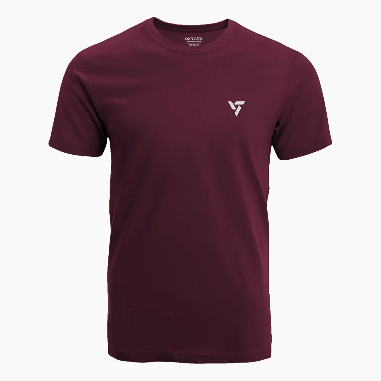 OXYGEN SPORTS Maroon T-shirt