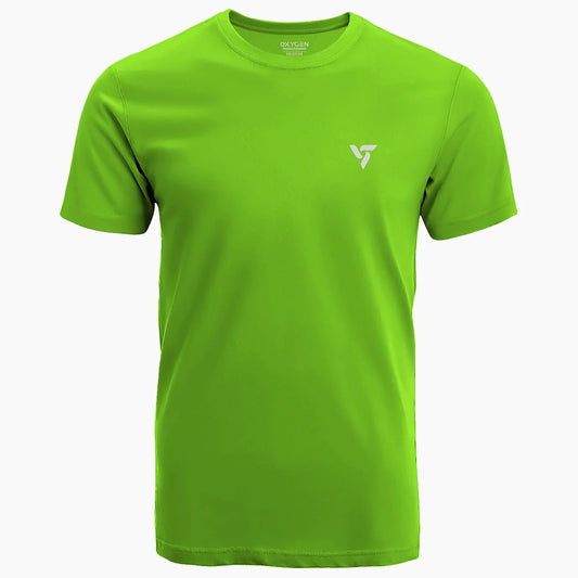 OXYGEN SPORTS Neon Green T-shirt - TWOBERRY