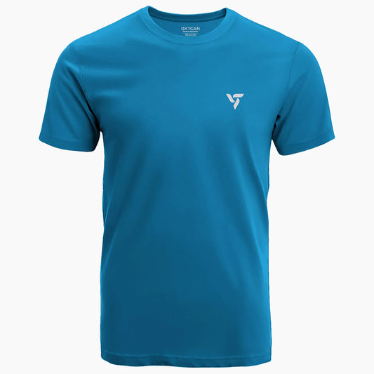 OXYGEN SPORTS Summer Blue T-shirt - TWOBERRY