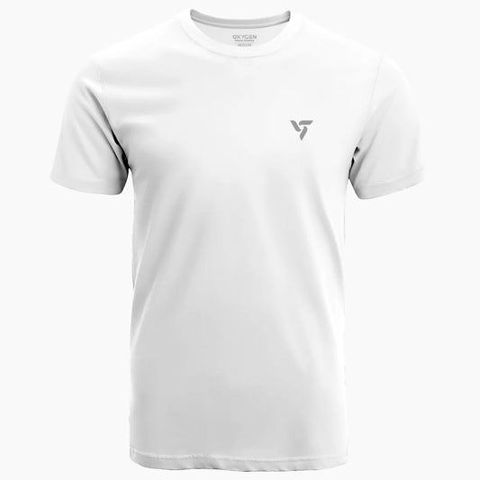 OXYGEN SPORTS White T-shirt - TWOBERRY