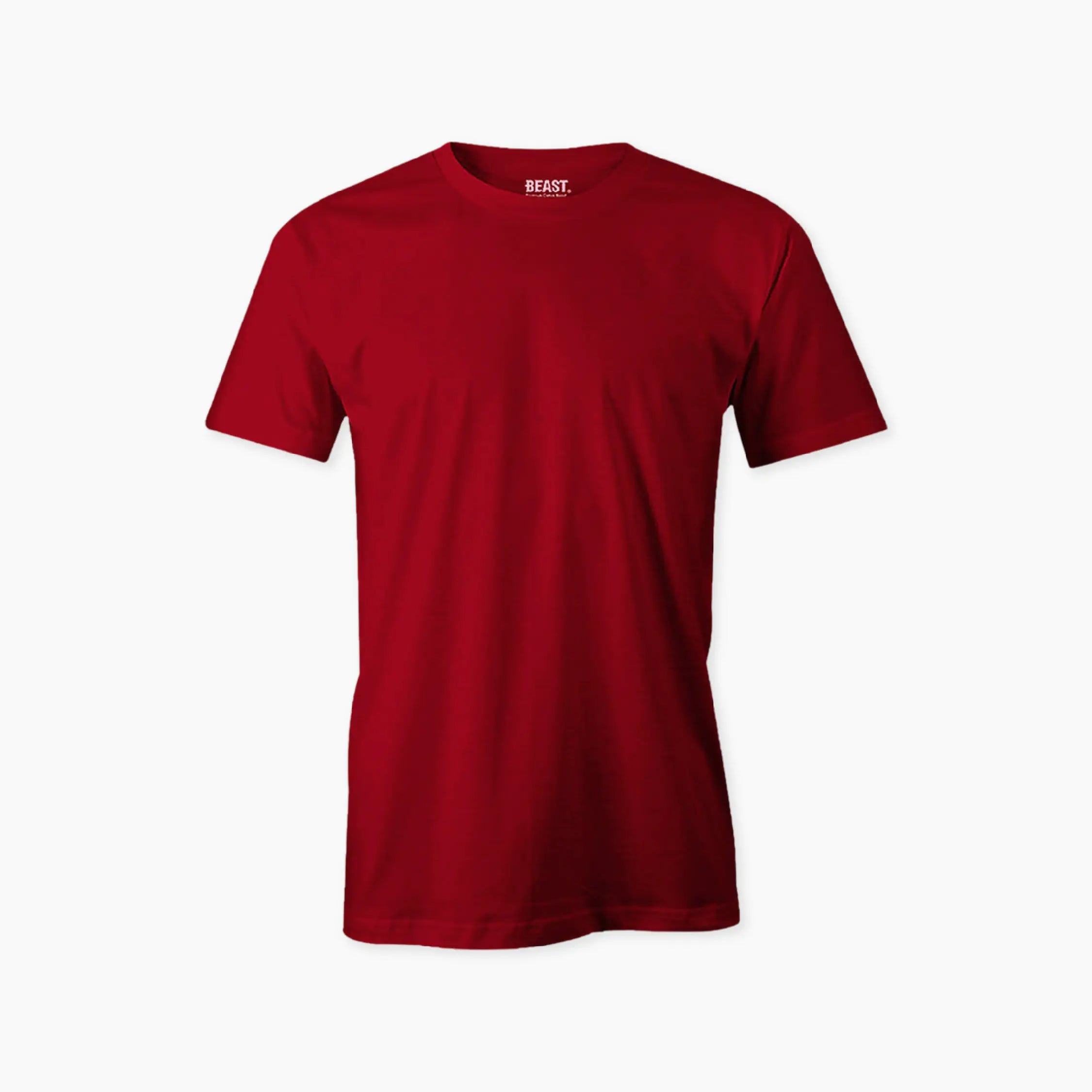beast-scarlet-red-short-sleeve-t-shirt